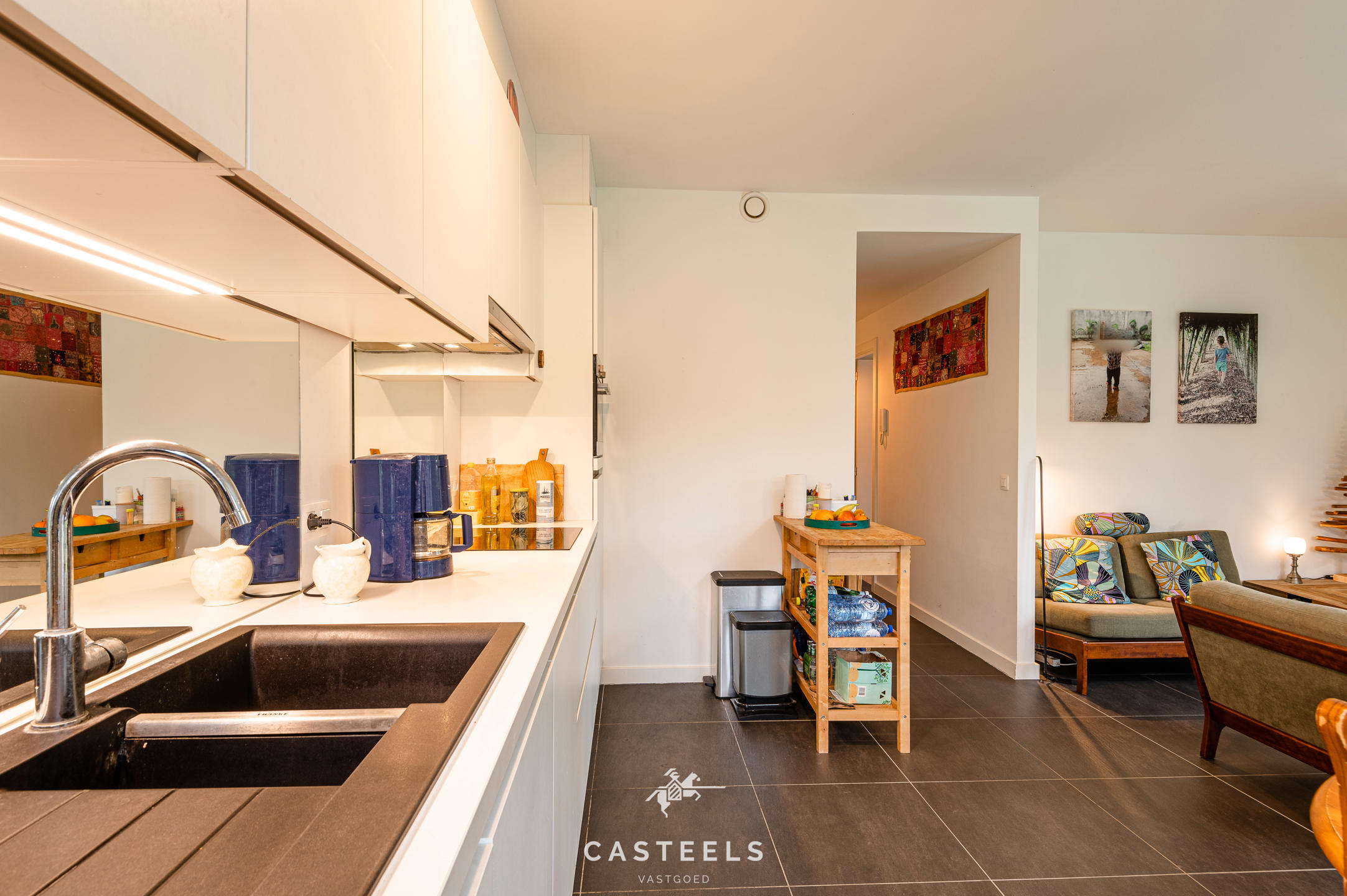 Afbeelding Gelijkvloers appartement met ruim terras (36m²) te Gent - Casteels Vastgoed