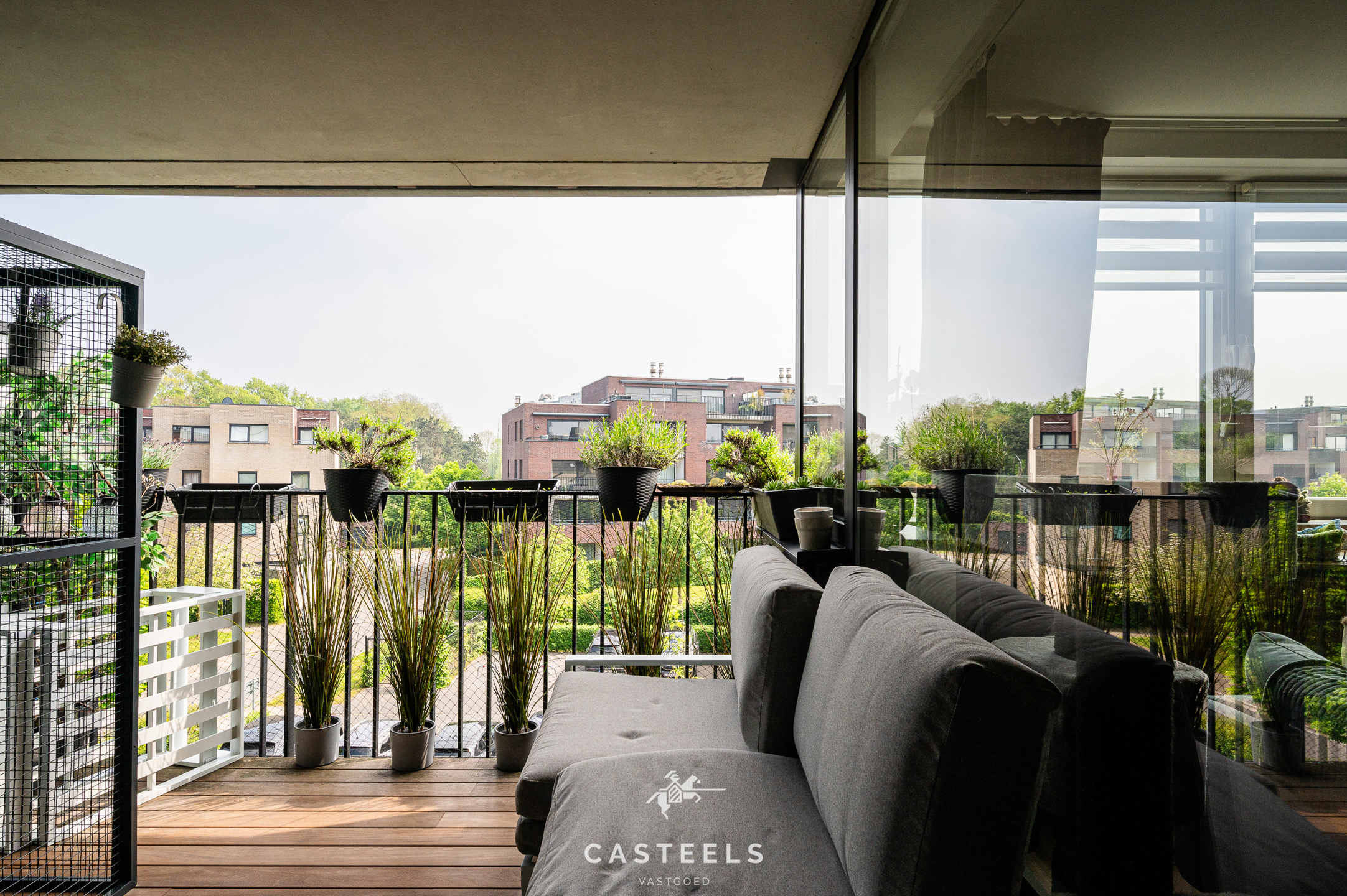 Afbeelding Lichtrijk appartement te koop met terras te Merelbeke - Casteels Vastgoed
