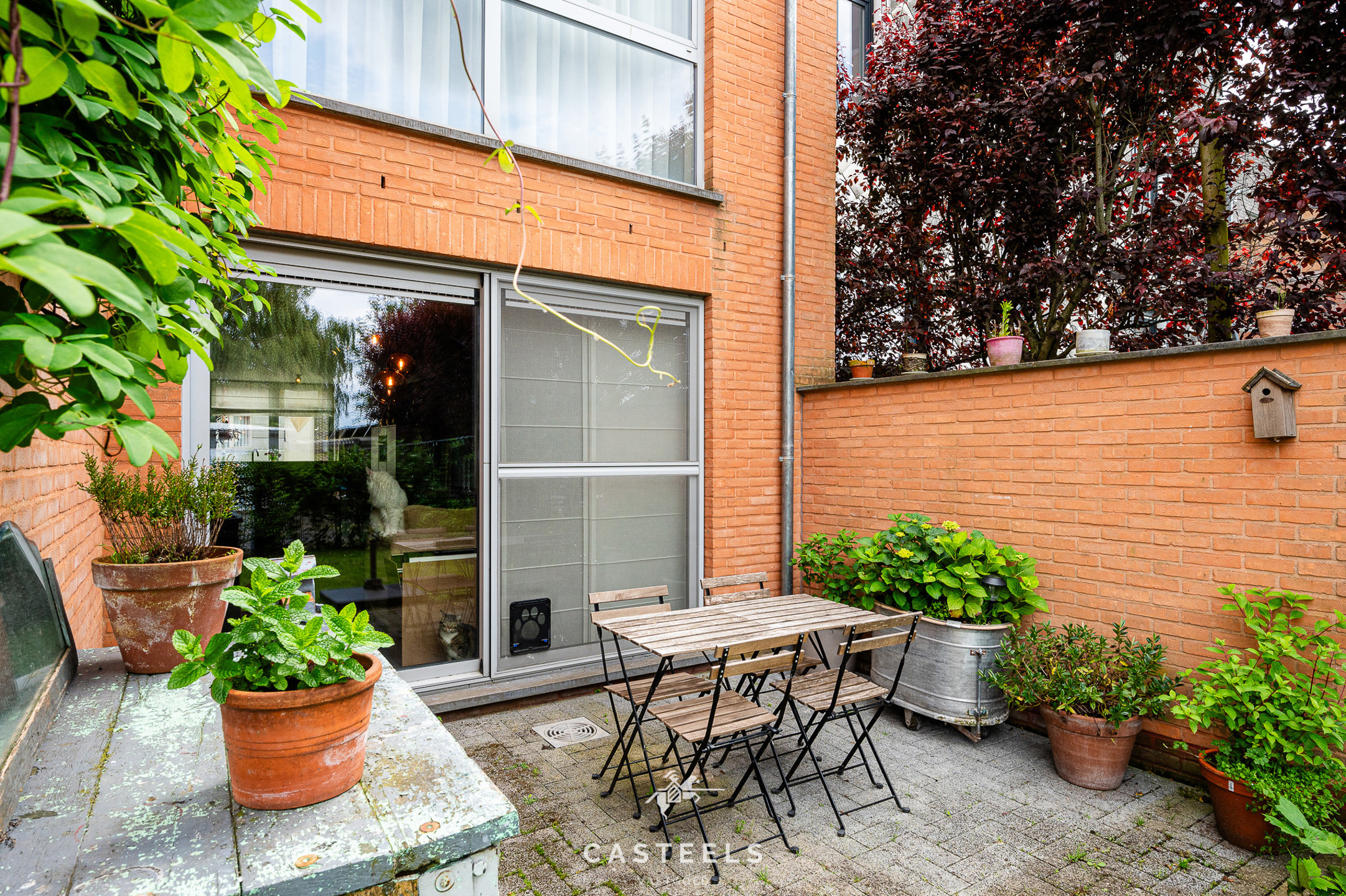 Afbeelding Appartement in hart Munkzwalm met tuin en terras te koop - Casteels Vastgoed