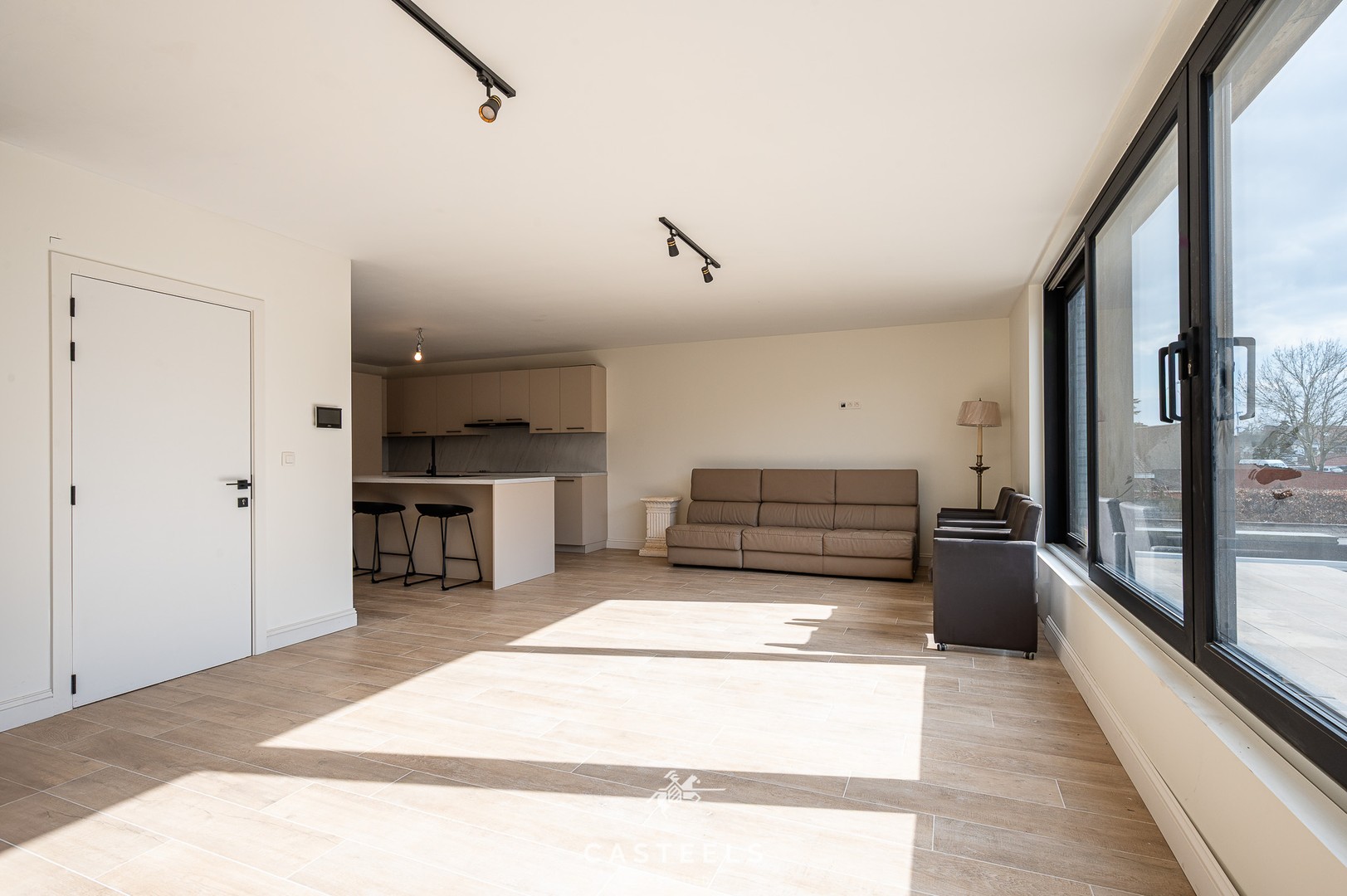 Afbeelding Ruime duplex met zonnig terras te Zelzate te koop - Casteels Vastgoed