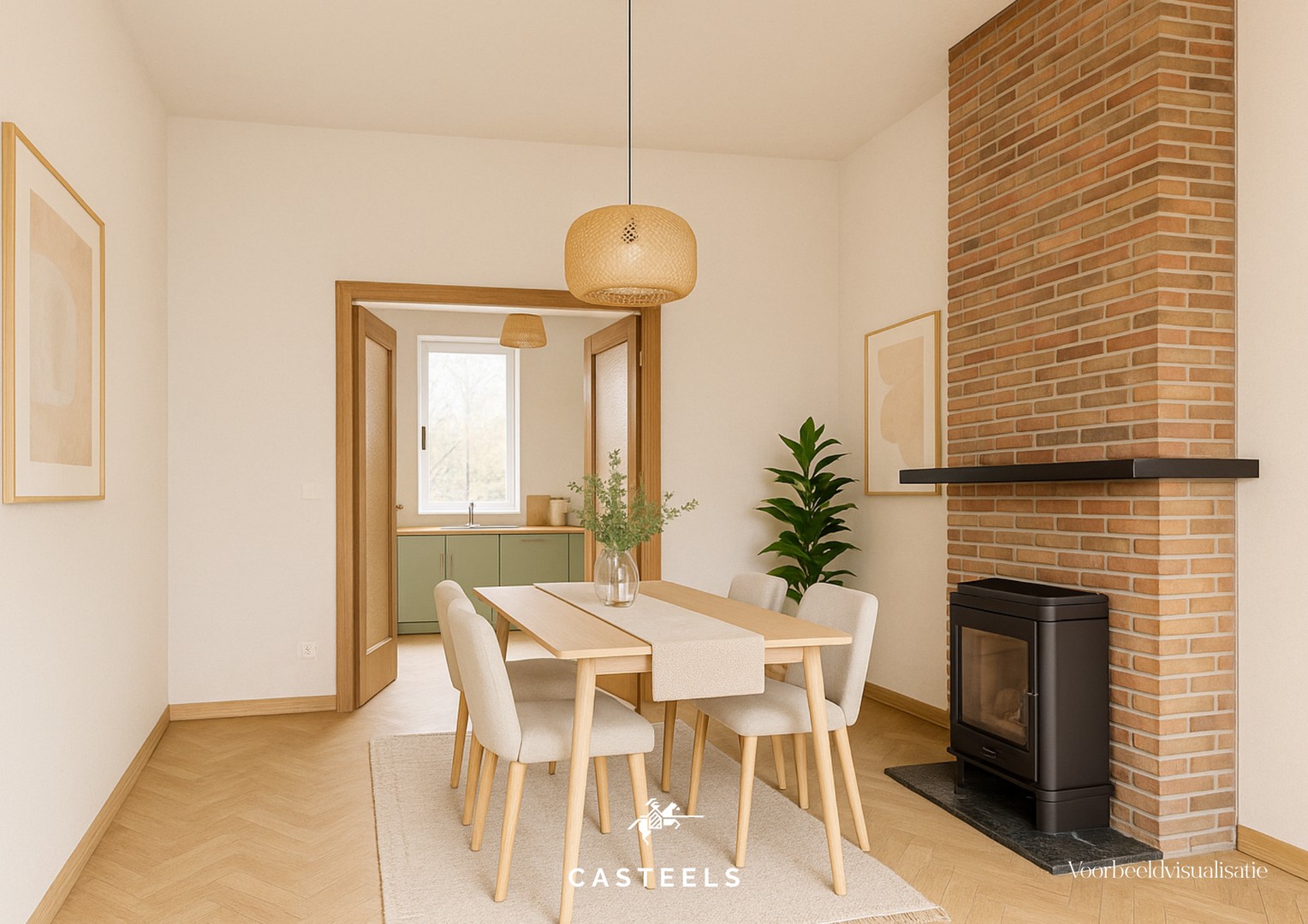 Afbeelding Ruime, te renoveren woning te koop in Gent - Casteels Vastgoed