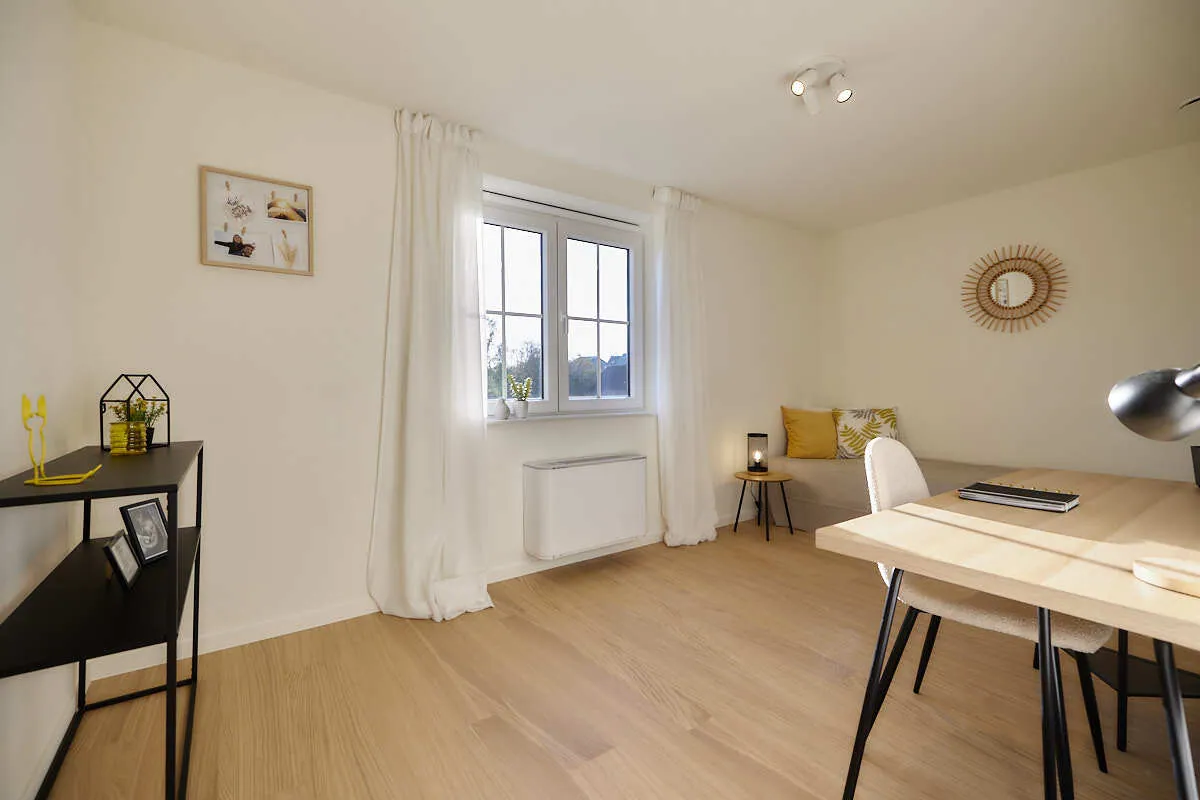 Afbeelding Moderne nieuwbouwwoning met tuin en 3 slaapkamers in groene omgeving Merelbeke - Casteels Vastgoed