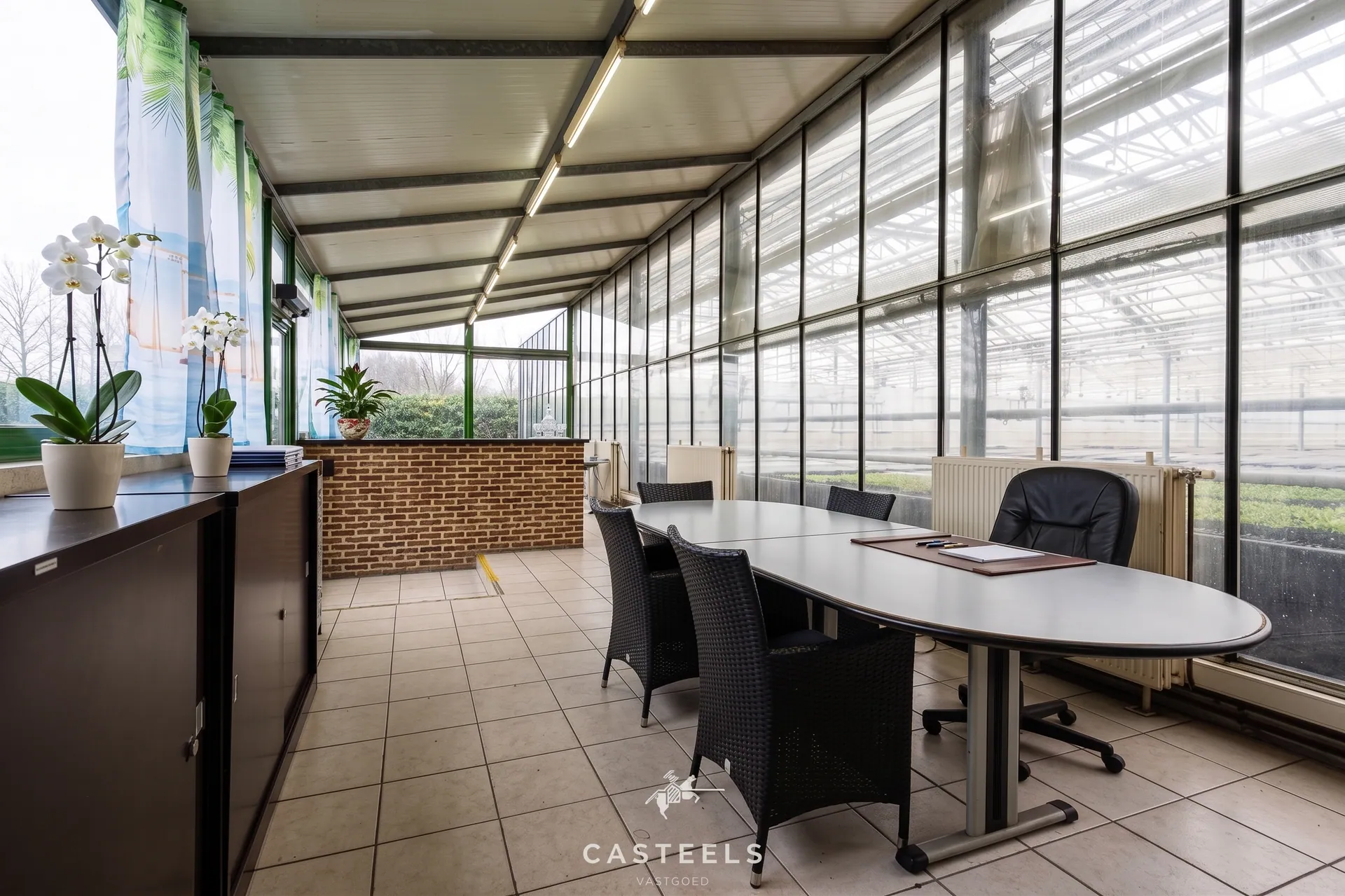 Afbeelding Professionele tuinbouwsite van 1,98 ha met 9.400 m² serres nabij E17 / R4 - Casteels Vastgoed