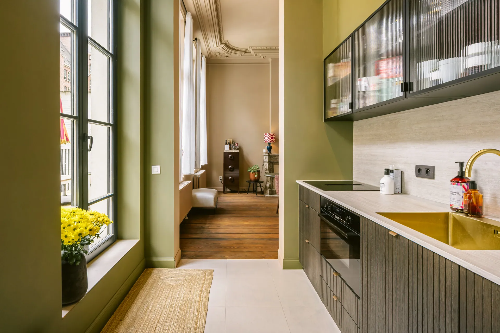 Afbeelding Uitzonderlijk gerenoveerd herenhuisappartement van 229 m² in hartje Gent - Casteels Vastgoed