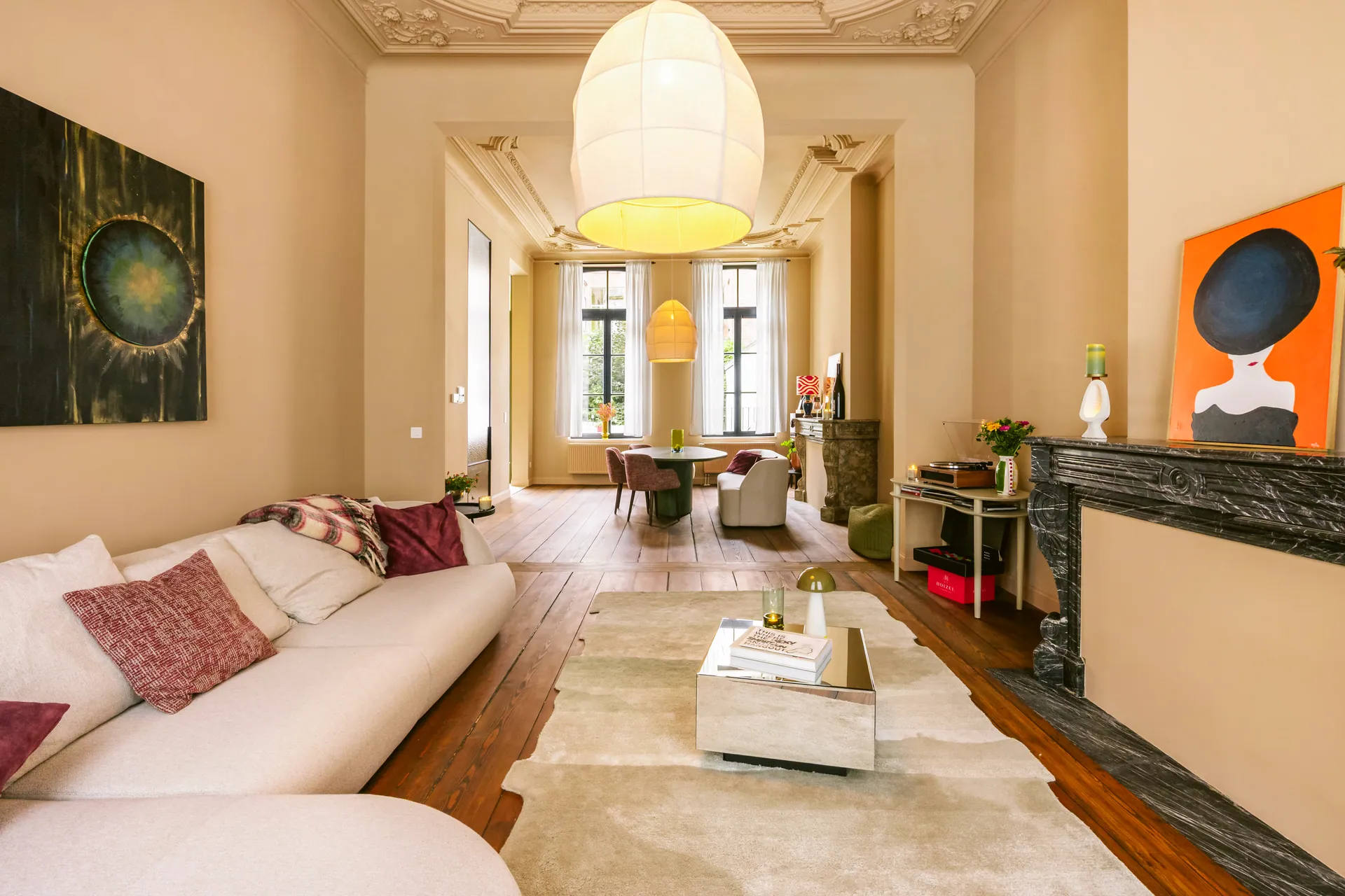 Afbeelding Uitzonderlijk gerenoveerd herenhuisappartement van 229 m² in hartje Gent - Casteels Vastgoed