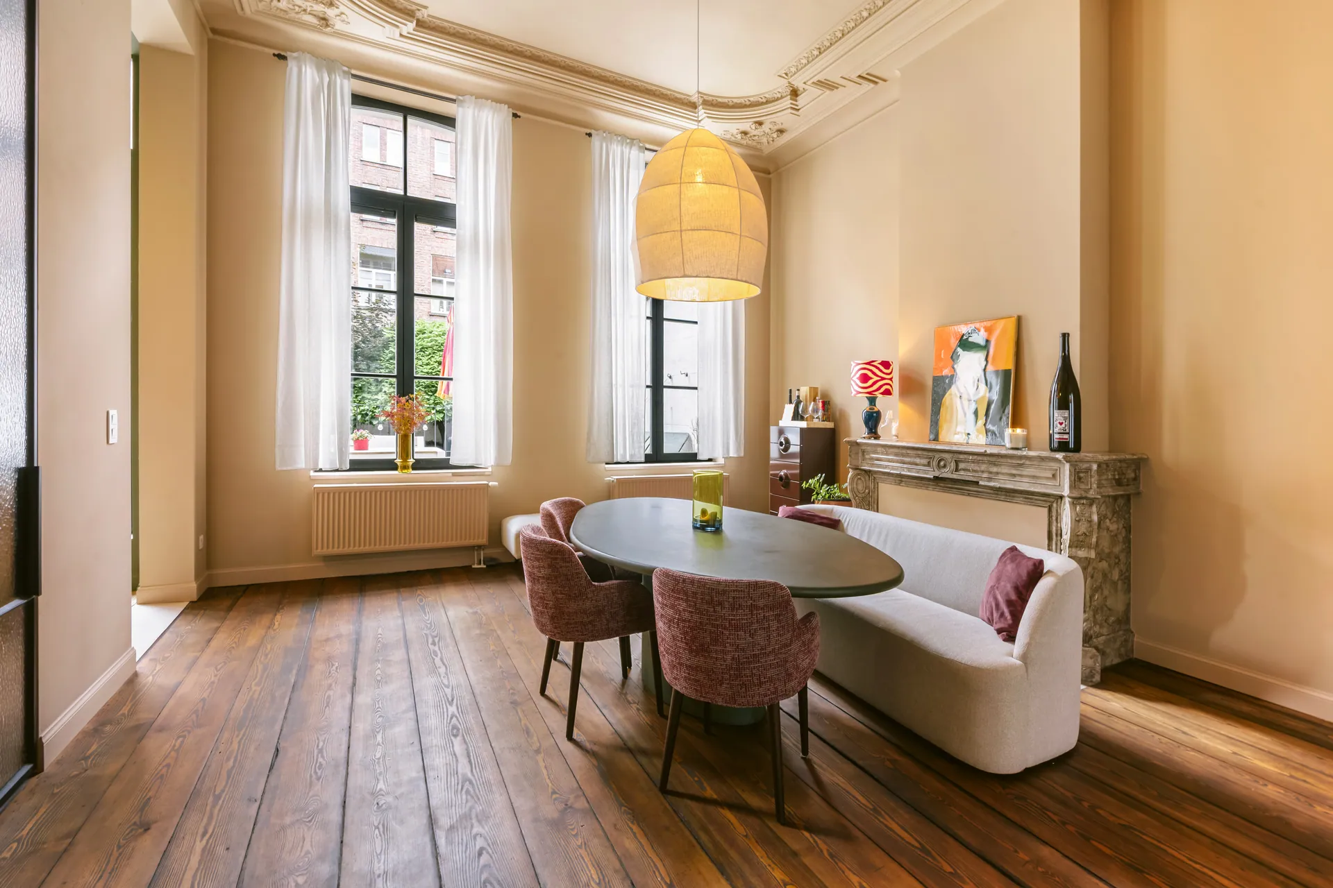 Afbeelding Uitzonderlijk gerenoveerd herenhuisappartement van 229 m² in hartje Gent - Casteels Vastgoed