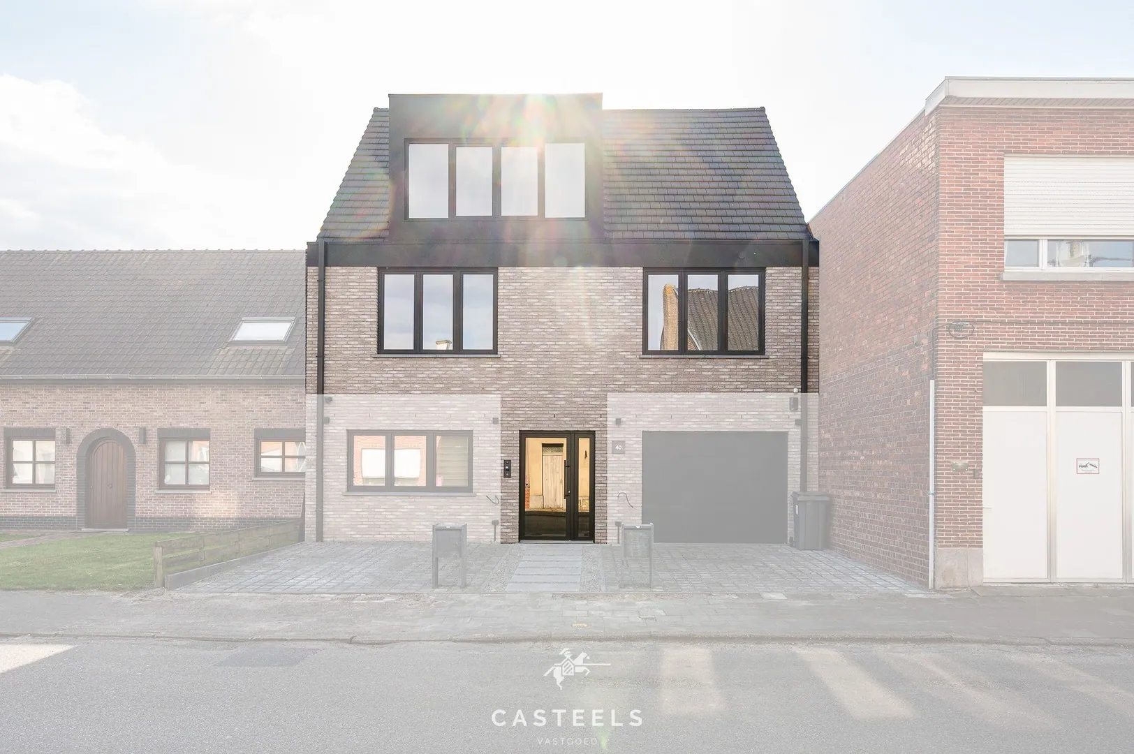 Afbeelding Ruime duplex met zonnig terras te Zelzate te koop - Casteels Vastgoed