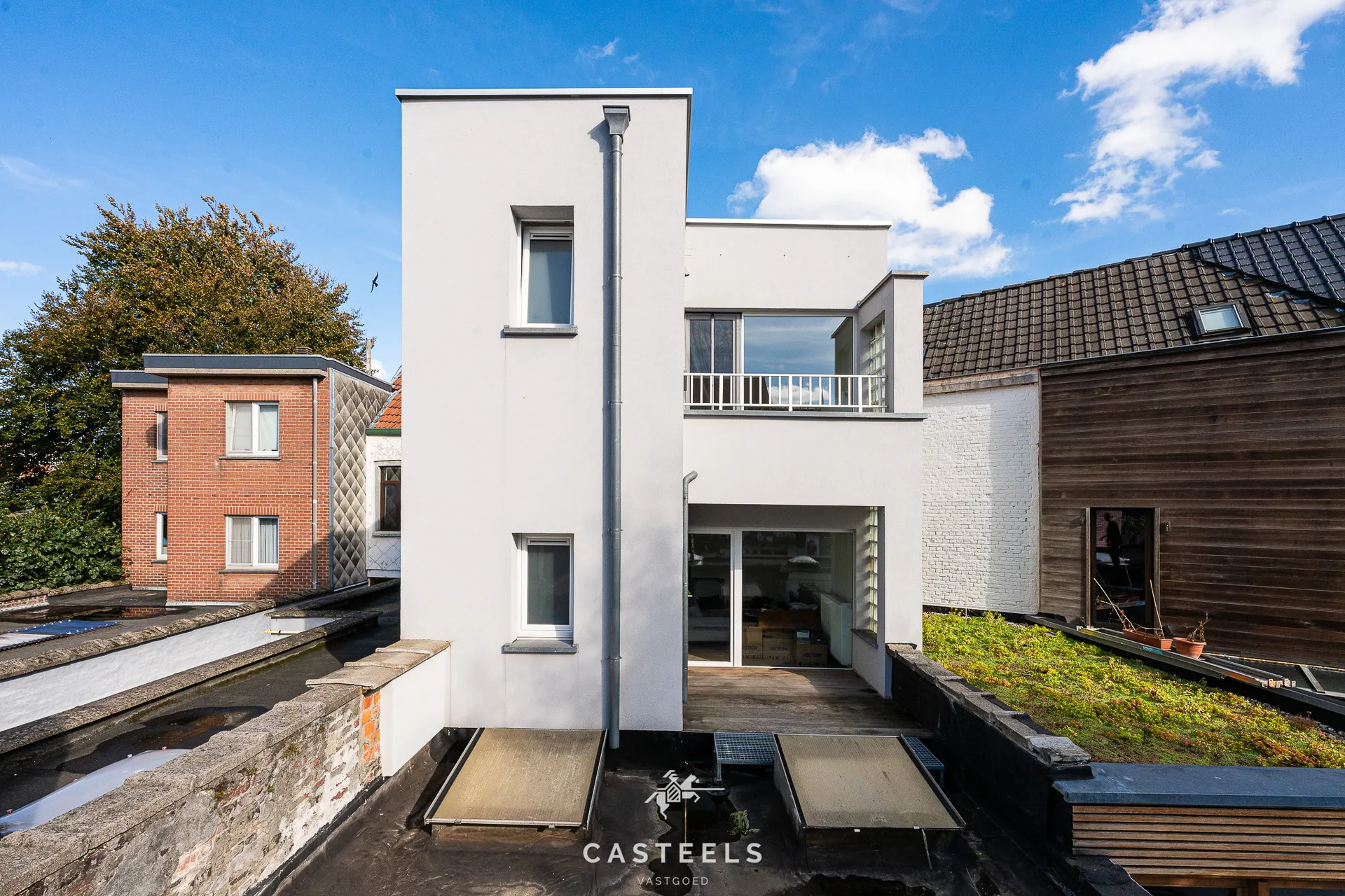 Afbeelding Opbrengsteigendom: 2 app. (EPC B) + garage/magazijn - Casteels Vastgoed