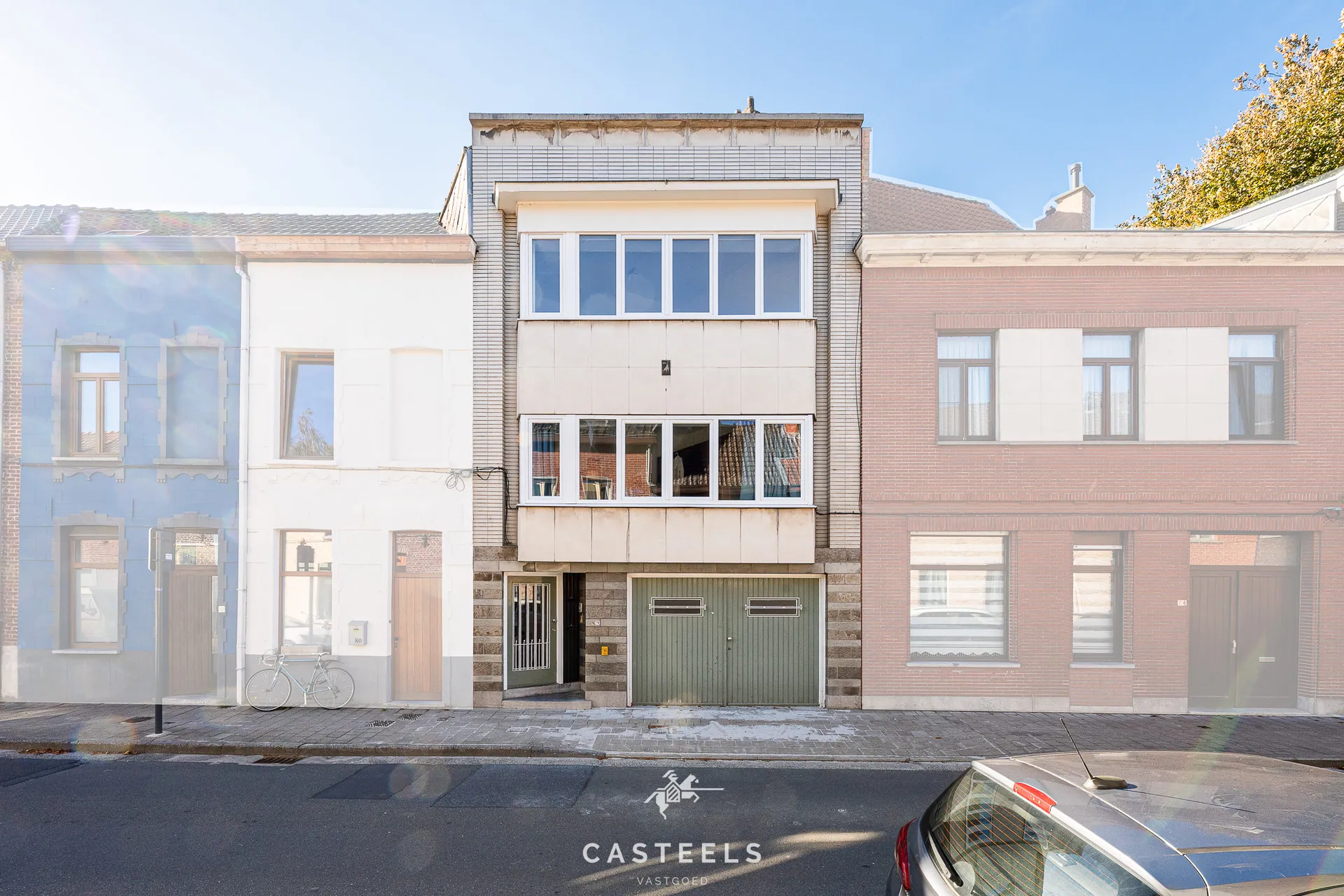 Afbeelding Opbrengsteigendom: 2 app. (EPC B) + garage/magazijn - Casteels Vastgoed